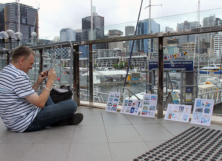World Happy Skyscraper Cartoons Tour Bratislawa Sydney, Australia