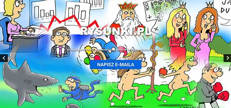 rysunki satyryczne rysownik prasowy ilustracje