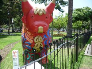 Lima Peru Wesoły Wieżowiec