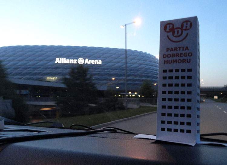 stadion Allianz Arena München Monachium Niemcy Germany