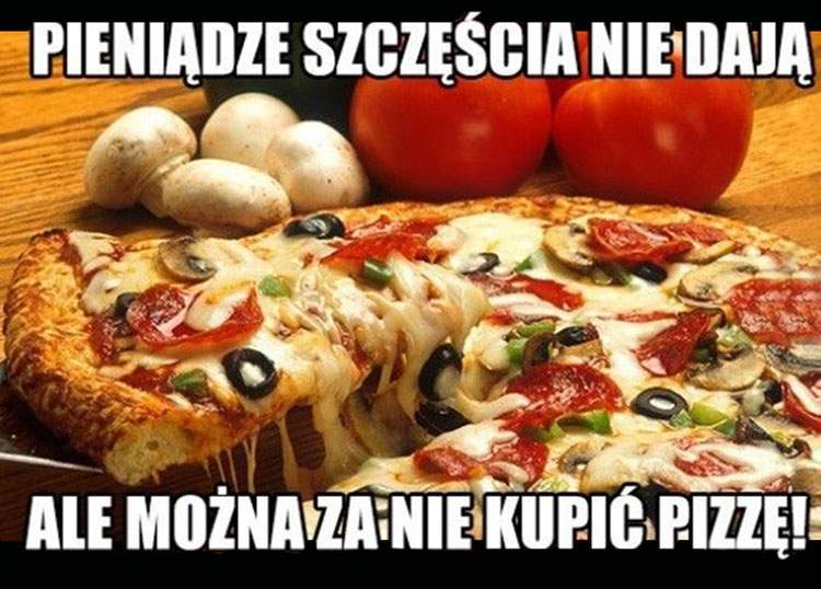 dowcipy pizza humor o pizzy kawały suchary memy śmieszne rysunki na wesoło