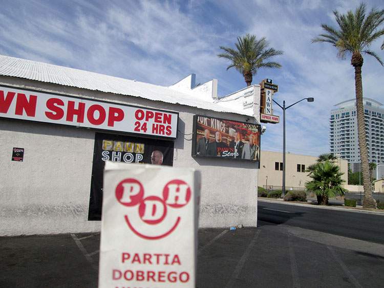 Las Vegas ciekawostki pawn-shop
