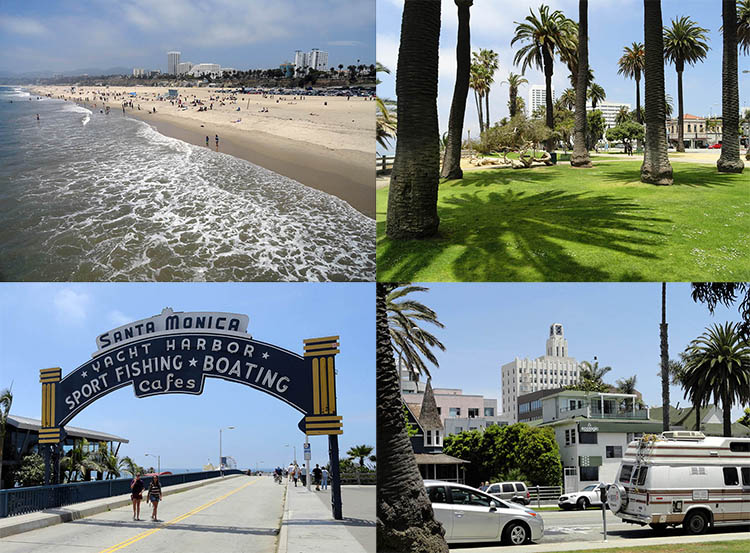 Santa Monica ciekawostki Kalifornia USA