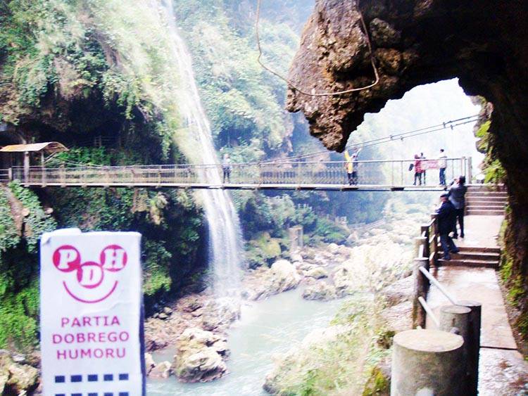 National Park Waterfall The Malinghe Chiny