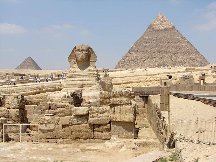 Wielki Sfinks Egipski ciekawostki Giza Egipt