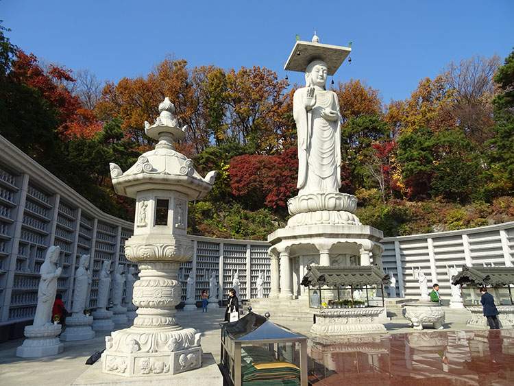świątynia Bongeunsa temple budda Gangnam Seul Korea Południowa buddyzm