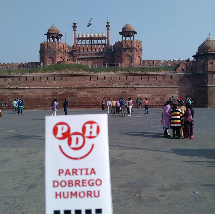 Czerwony Fort New Delhi atrakcje Indie