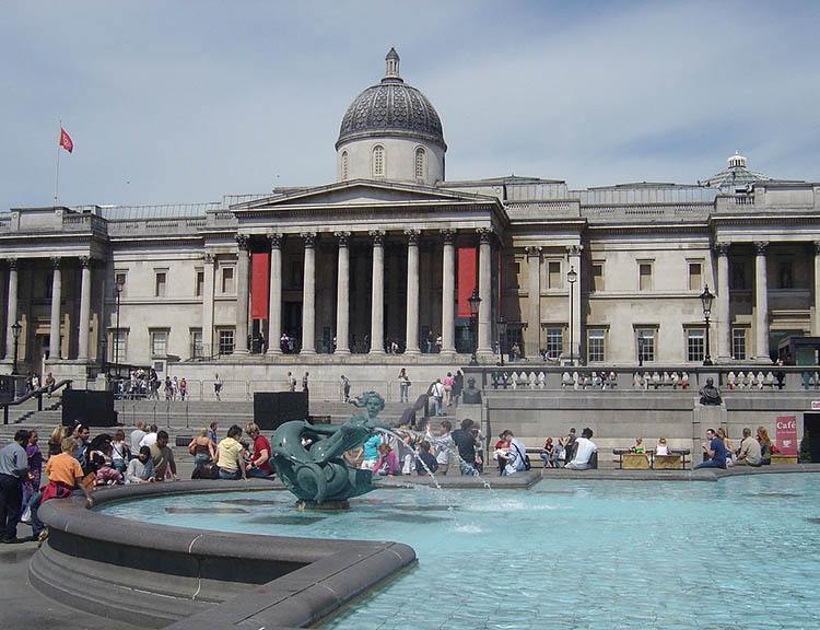 National Gallery Londyn ciekawostki atrakcje Anglia