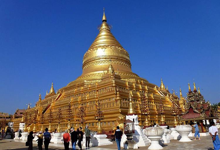 Shwedagon pagoda Złota świątynia Birma Mjanma atrakcje