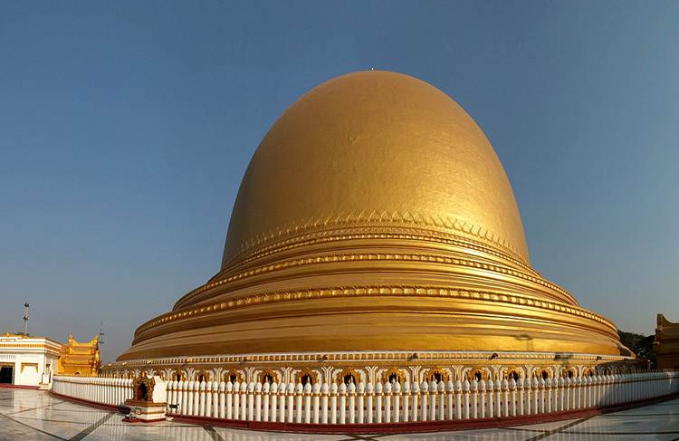 Kaunghmudaw pagoda Birma atrakcje Mjanma