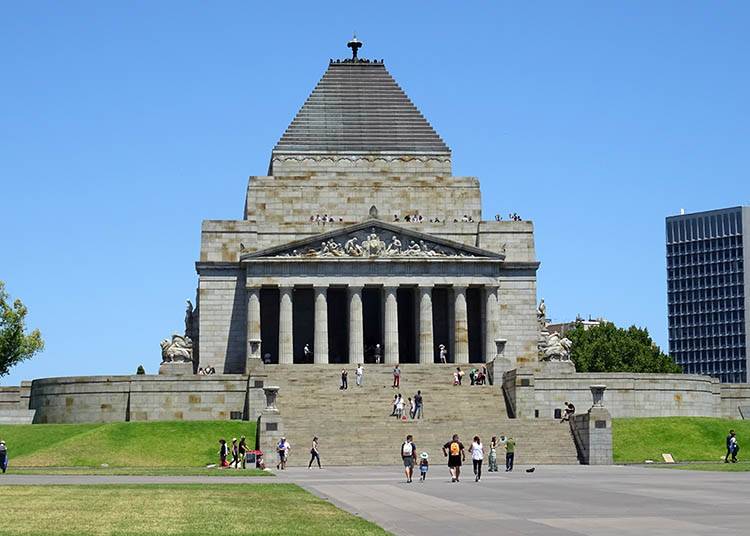 Shrine of Remembrance Melbourne atrakcje ciekawostki Australia