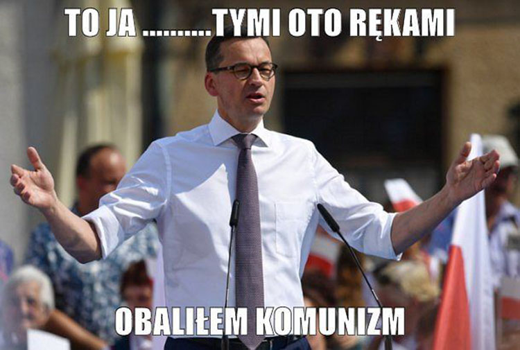premier Mateusz Morawiecki memy humor dowcipy kawały