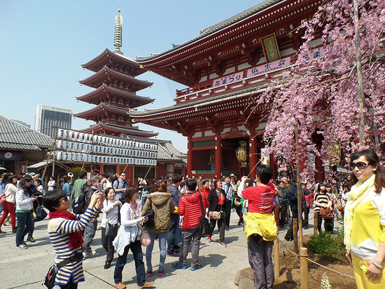 Senso-ji świątynia Sensoji Kannon Asakusa Tokio Japonia