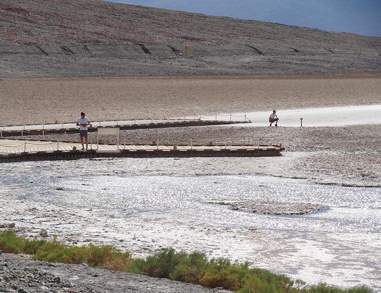 jezioro Badwater ciekawostki Kalifornia Dolina Śmierci Death Valley