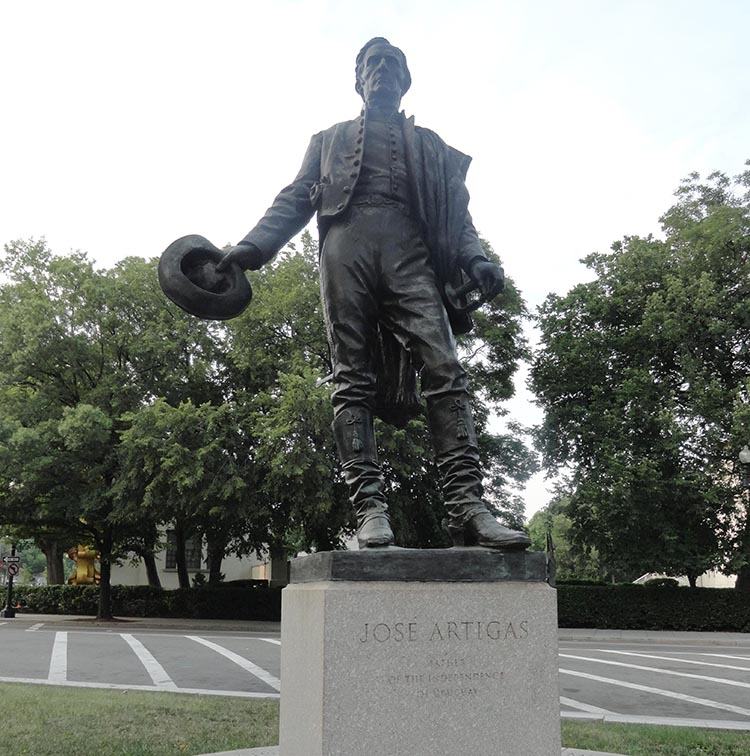 Jose Artigas pomniki Waszyngton USA pomnik ciekawostki