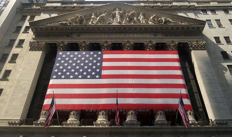 Wall Street giełda flaga amerykańska ciekawostki USA Stany Zjednoczone
