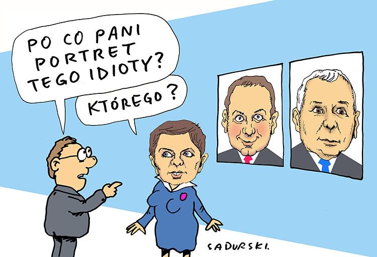 premier Beata Szydło satyra humor dowcipy rząd PiS Prawo i Sprawiedliwość