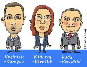 Kosiniak-Kamysz Kidawa-Błońska Andrzej Doda Kaczyński dowcipy