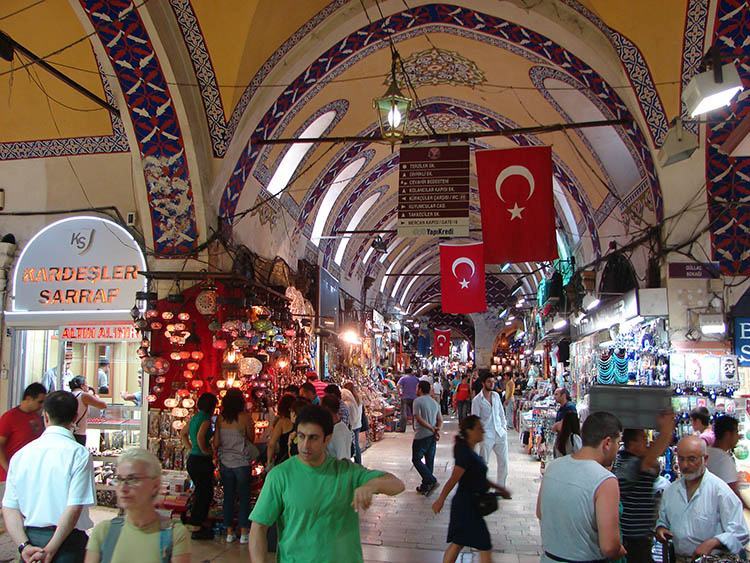 kryty Grand Gazaar w Stambule atrakcje zabytki Turcja