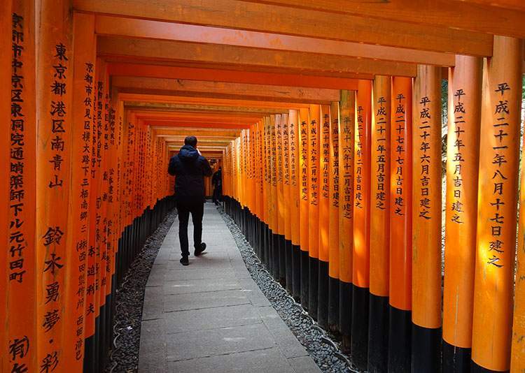Fushimi Inari Kioto ciekawostki atrakcje Japonia Kyoto