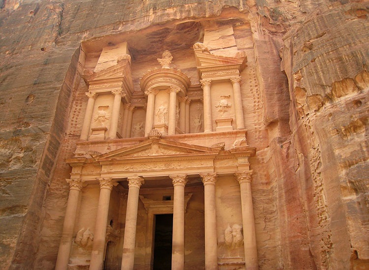 Petra ciekawostki Jordania atrakcje zabytki