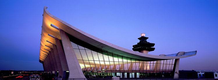 Dulles International Airport Wirginia ciekawostki stan USA