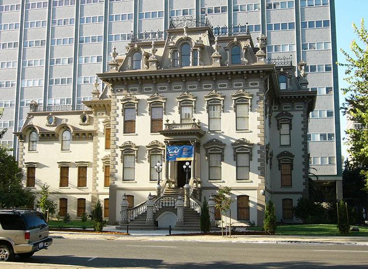 Leland Stanford Mansion miasto stolica Kalifornii