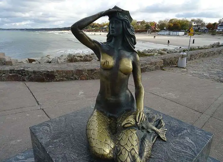 syrenka w Ustce Ustka ciekawostki atrakcje