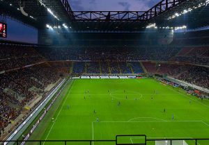 klub drużyna AC Milan stadion San Siro Mediolan calcio piłka nożna Milano