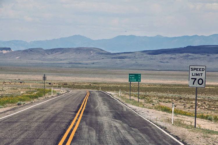 area 51 strefa Nevada Rachel USA ciekawostki informacje