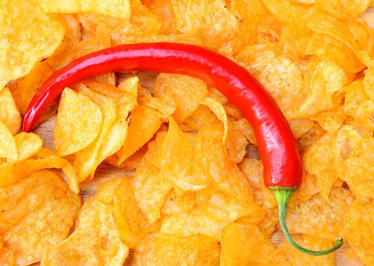 chipsy ciekawostki czipsy historia przekąski ziemniaki