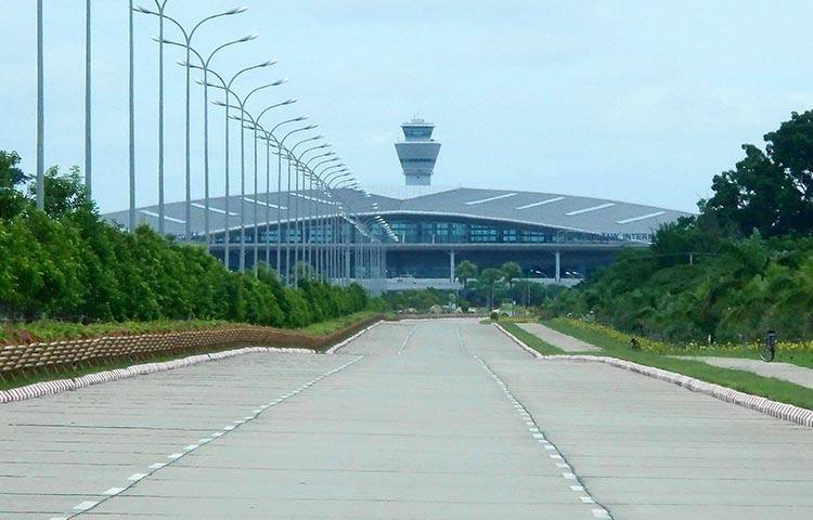 lotnisko port lotniczy Mjanma Birma 