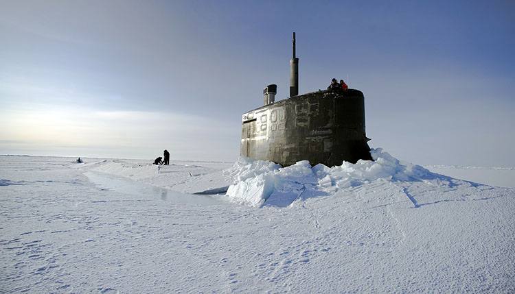 Arktyka okręty łodzie podwodne ciekawostki łódź podwodna okręt