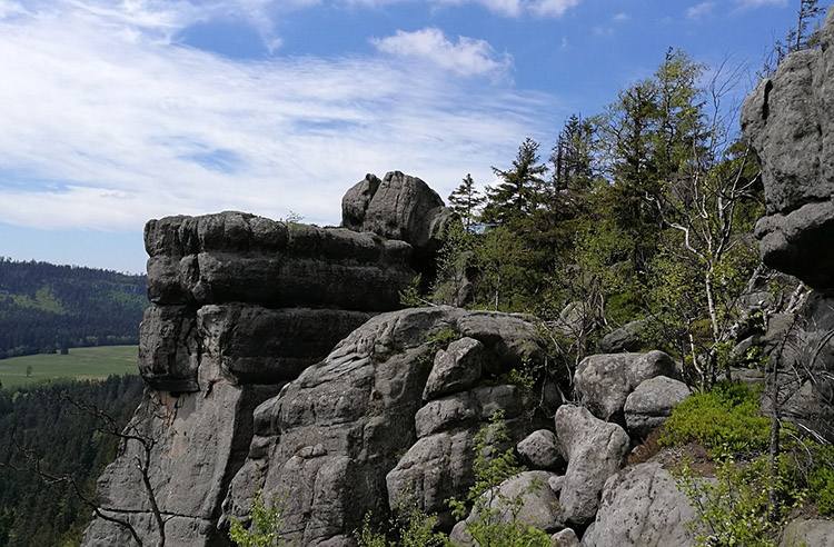 Góry Stołowe szlaki polskie góry wędrówki piesze