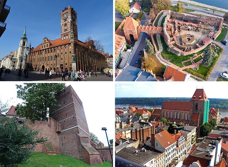 miasto Toruń ciekawostki atrakcje zabytki toruńskie