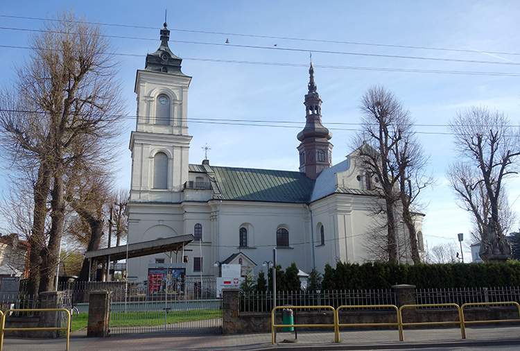 Włoszczowa ciekawostki kościół