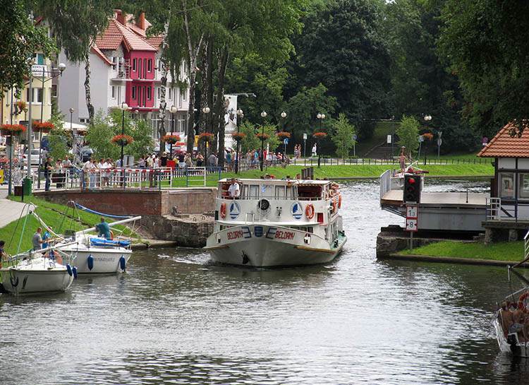 Giżycko ciekawostki atrakcje most obrotowy