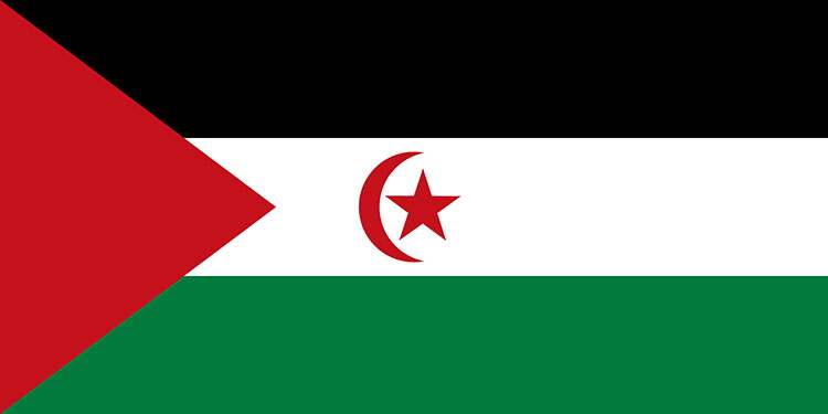 flaga Sahara Zachodnia Afryka