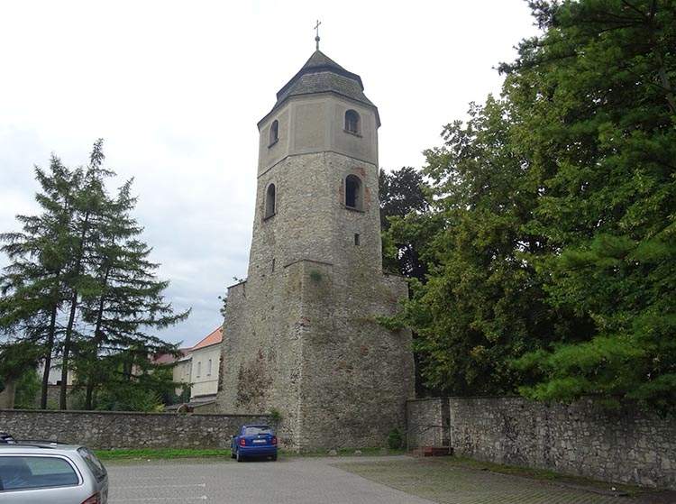 baszta dzwonnica kościół św. Wawrzyńca
