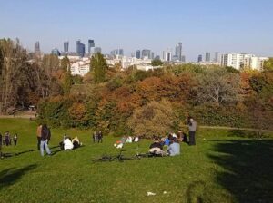 Szczęśliwice Park Szczęśliwicki Ochota ciekawostki