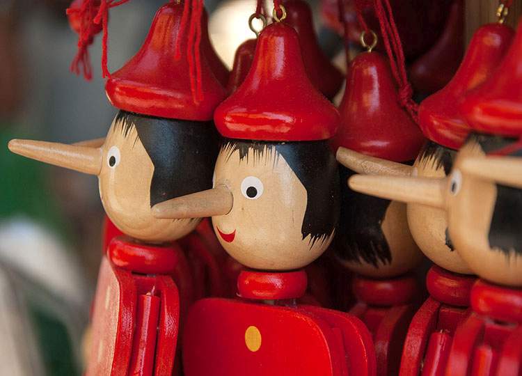 kawały Pinokio dowcipy o Pinokiu humor Dżepetto bajki