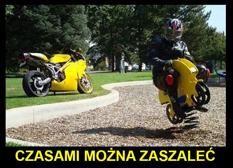 dowcipy o motocyklistach memy motocykl humor żarty