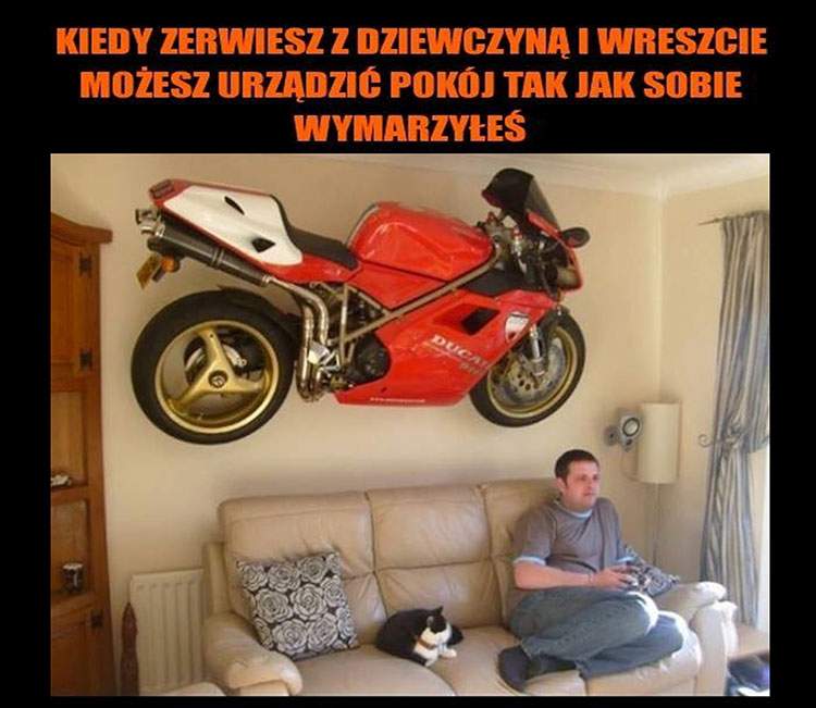 kawały motocyklista memy motocykl humor żarty