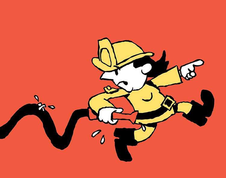 strażak dowcipy o strażakach humor o sąsiadach strażacki strażacy