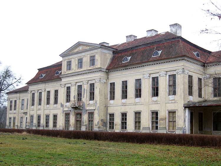Drogosze pałac pałace warmińsko-mazurskie