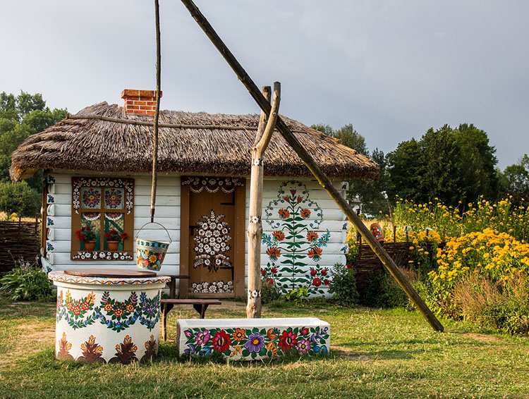 ciekawostki o polskich wsiach Zalipie polskie wsi ciekawostki