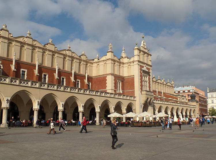krakowskie Sukiennice Kraków Rynek atrakcje zabytki