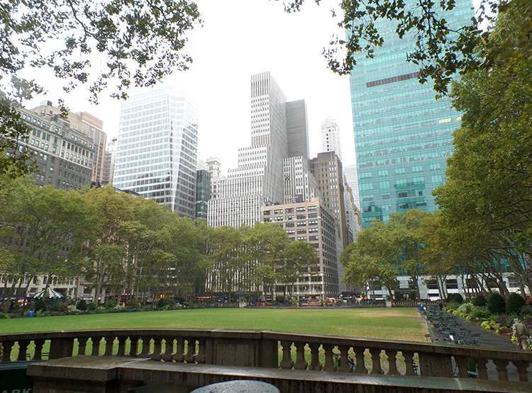 Bryant Park Nowy Jork ciekawostki Manhattan