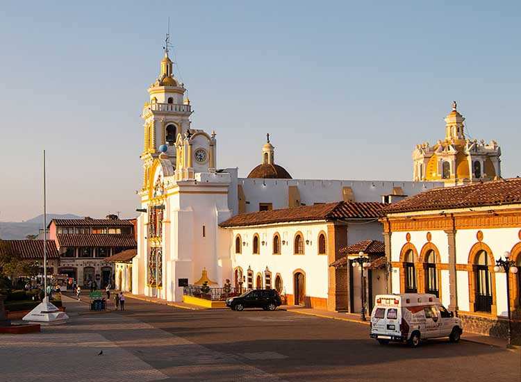 kościół Chignahuapan w Meksyku