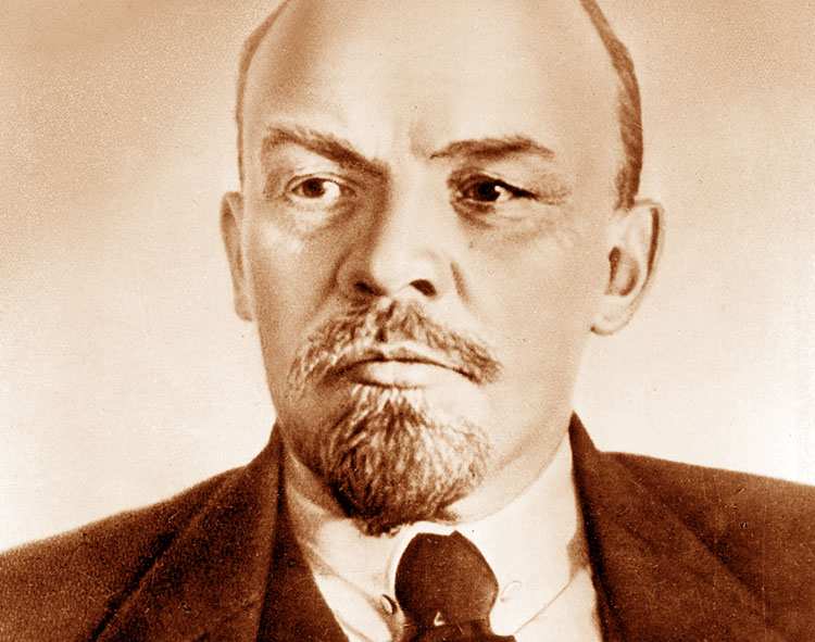 Włodzimierz Lenin Rewolucja Październikowa ZSRR